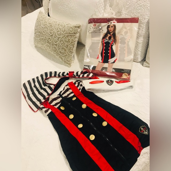 🔥 Forplay Women’s Sailor Chic size XS
Sailor  chic; dress, hat, necktie .New - Picture 15 of 16